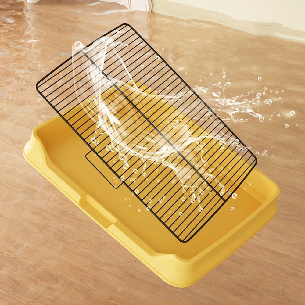 Abnehmbare Welpen-Wurfboxen Große Kapazität Hunde Trainingspad-Halter Hundetoilette für Hundetraining