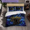 Set Biancheria da Letto Chelsea FC Modello 3 Pezzi Morbida Copripiumino in Microfibra con Federe per Camera da Letto