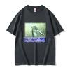 Streetwear Change Da World Rat Meme Print Cotton TShirt 2026 Summer Sport Casual Breathable Unisex Plus Size Tops Y2k