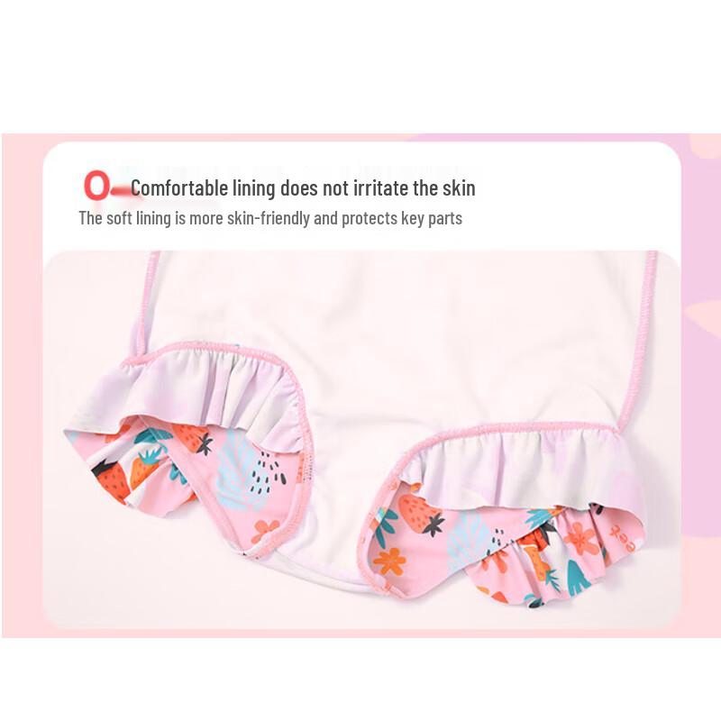 PEAK Kids' Quick-Dry Skirted One-Piece Swimsuit