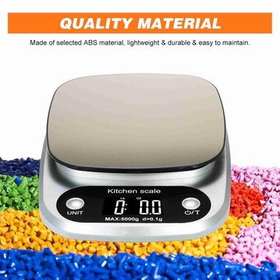 Baking Scale Digital Scale High Precision Digital Scale with Waterproof 5kg/0.1g Portable Kitchen Scale Baking Scale