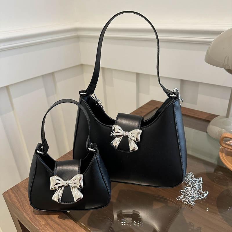 

Stylish Pu Leather Spring Fashion Small Square Bag For Women With Magnetic Closure In Black Pink White And Silver Small чёрный
