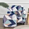 Semi-Circular Club Chair Protective Sofa Cover