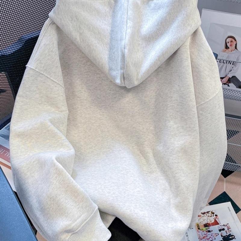 Girls Spring Autumn Korean Block Zip Up Jacket Set Sweet Loose Casual Two Piece Outfit For Big Kids