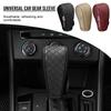 Car Shift Handle Cover Leather Non-Slip Wear-resistant Shift Knob Decor Protective For XT5 XTS CTS BLS SLS DTS SRX Escalade Tiburon Deville