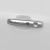 For -2025 Ford Ranger ABS Chrome Door Handle COVERS With Smart Keyholes 4PCS