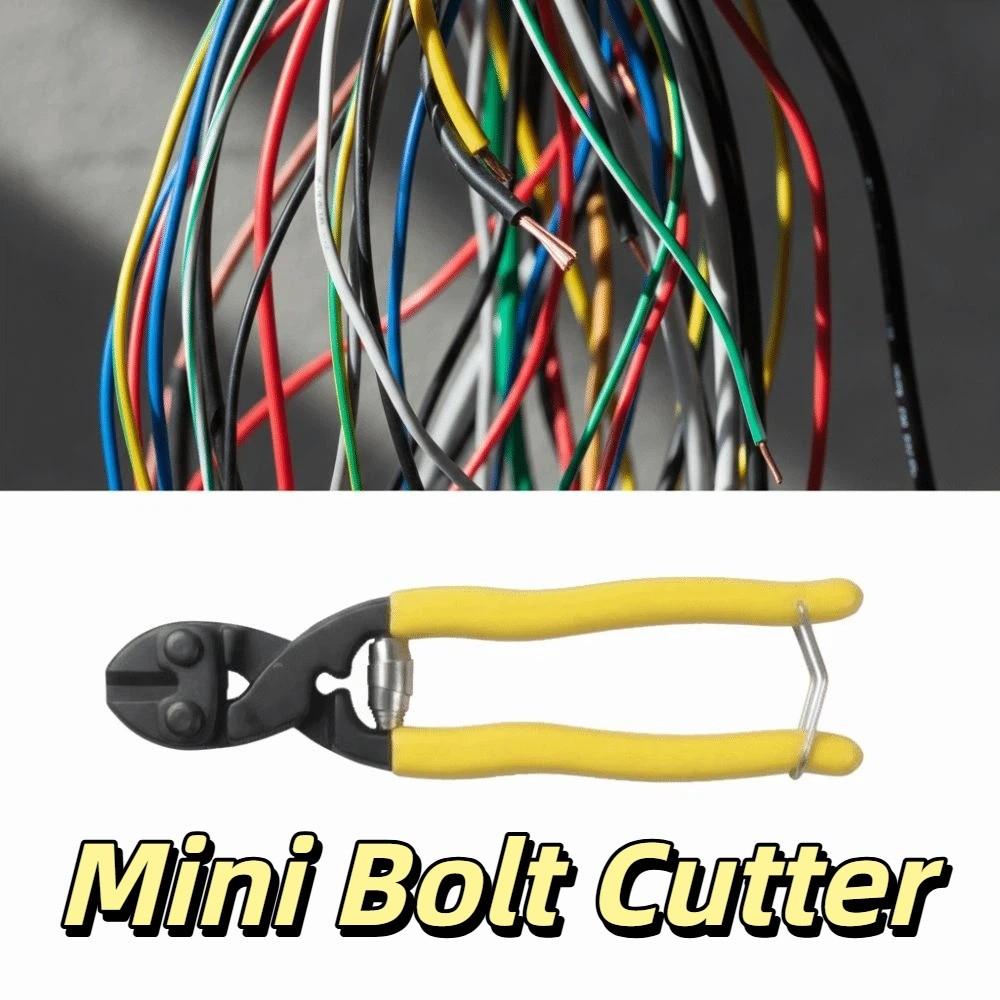 Labor-saving Design Mini Bolt Cutter CR-V Steel Cutting Pliers Wire Cutter  Electrician