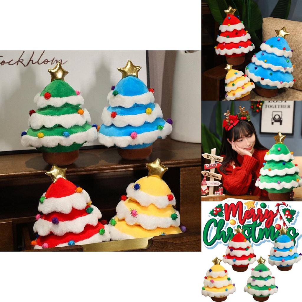 Adorable Plush Christmas Tree Doll Cushion For Festive Living Room Decor Gift