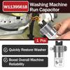 W11395618 Washer Dryer Capacitor 50µF 250V for W10866250 W11315694 W11162560 W10625046 4931353 PS12731163 W10843769
