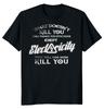 NEW LIMITED Electricity Will Kill You Funny Novelty Tee