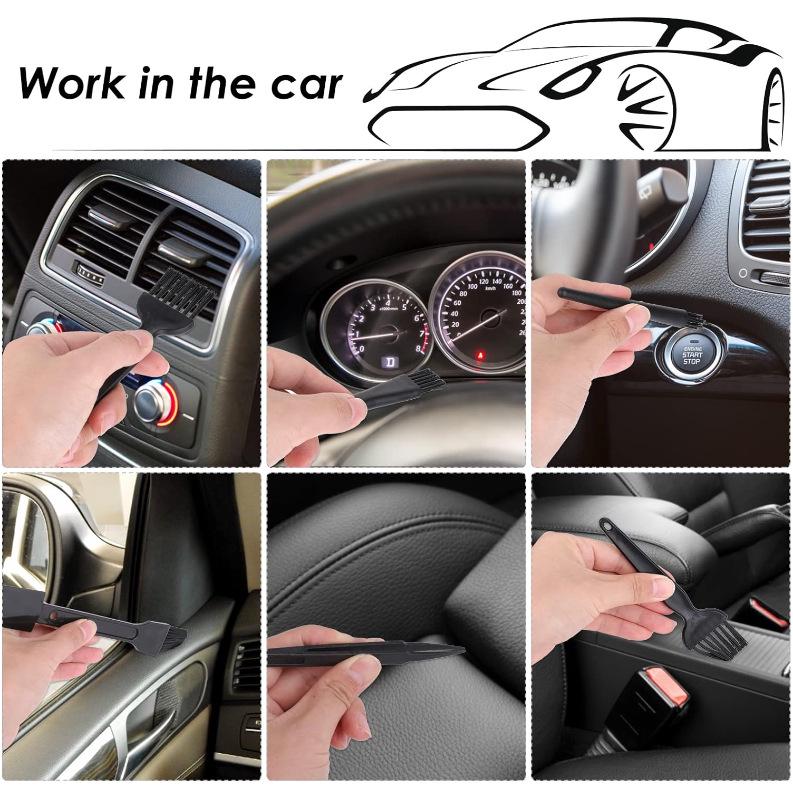 Multifunctional Anti-static Digital Cleaning Brush Set for Electronics and Automotive Use