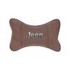 Car Headrest Memory Foam Neck Pillow Auto Accessories For Jeep Wrangler Grand Cherokee Compass Wagoneer Gladiator Avenger Willys AKT1