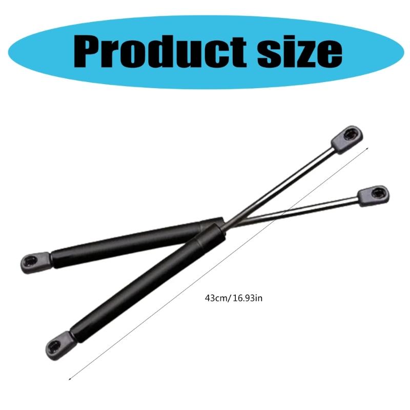 1 Pair Boot Gas Charged Spring Struts Damper for 81850-M60M00 81860-M60M00 Automotive Tailgate Lift Supports Replacement