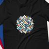 Geometric T Shirt Vintage Stylish Casual Unisex Comfortable Streetwear Stretched Breathable Versatile Graphic