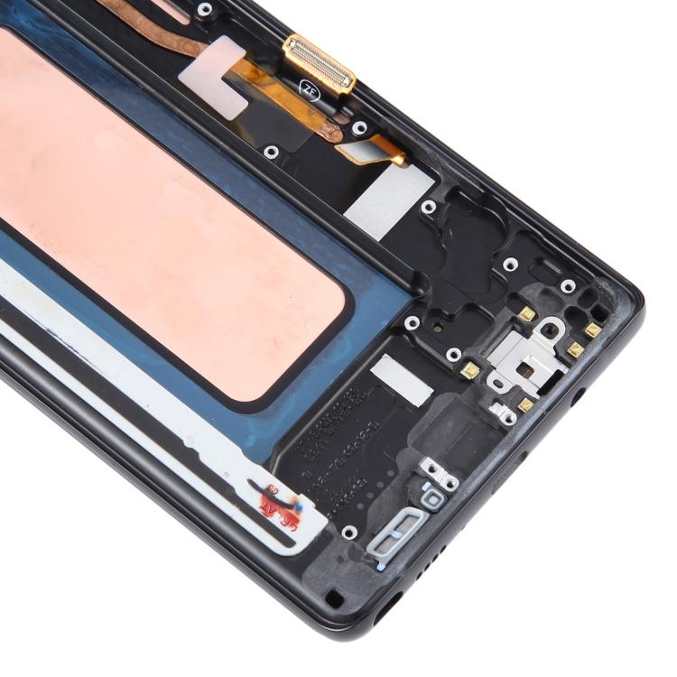 Do Samsung Galaxy Note 8 SM-N950 TFT Materiał Digitizer ekranu LCD Pełny montaż z ramką (czarny)