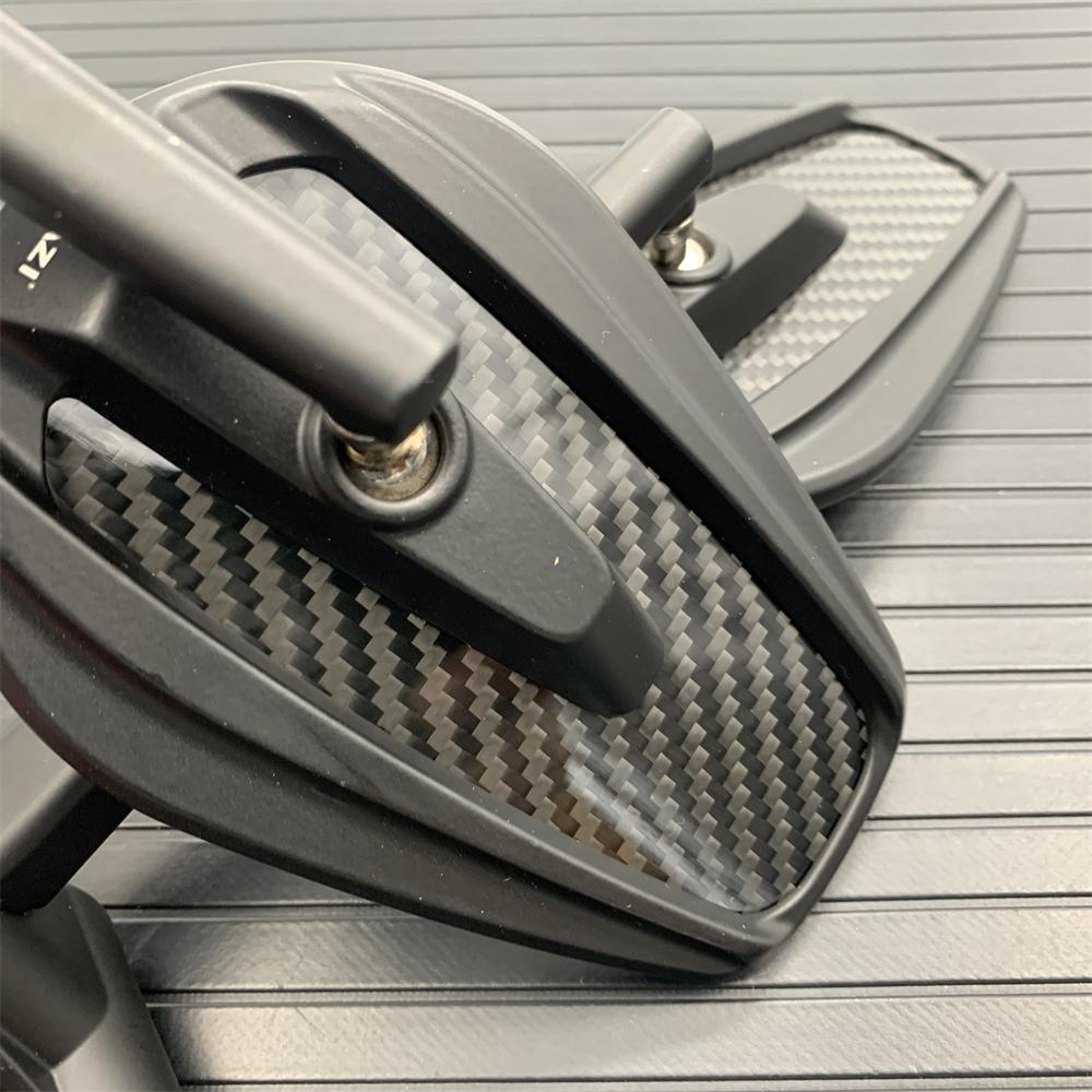 New Motorcycle Rearview Mirror True Carbon Fiber Mirror Modified Rear Mirror Motorbike Accessorie Universal