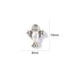 2 Pcs Ocean Jewelry Charms Goldfish Whale Lobster Clear Cubic Zirconia Brass Pendants For Diy Necklace Bracelet Making Findings