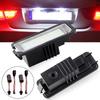For VW Passat B6 CC Eos Golf 4 5 6 7 MK7 Polo Superb Seat Leon Altea 1/2PCS Car Rear LED License Number Plate Light Lamp CANbus License Plate Lights