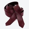 UNTAGE Slim Leather Tie[Burgundy(UNISEX)]_UTA-FA23