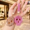 Luxury Crystal Diamond Skull Car Pendant and Fashion Keychain Charm