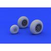 EDB648192 - Eduard Brassin 1:48 - PBY-5A Wheels - Plastic Modelling Accessory