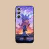 Frieren Anime Mobile Phone Case for Samsung Galaxy S25 S24 S23 S22 S21 S20 Note20 Plus FE Ultra Colour Protective Cover Luxury