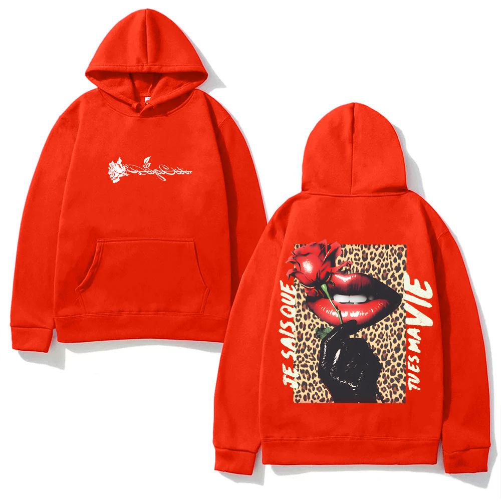 OFFICIAL LEOPARD HOODIE Doja Cat Same As Official Website High Quality Grunge Long Sleeve Sweatshirts Clothing Hooded Pullovers