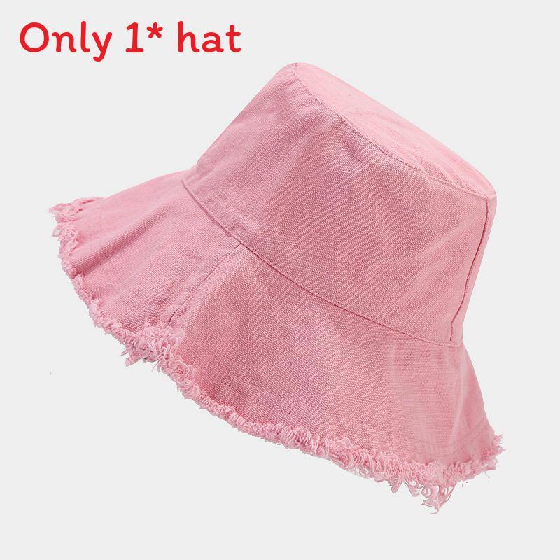 Baumwoll Fischerhut Für Männer Und Frauen Sommer Sonnenschutz Breiter Rand Lässiges Outdoor-Accessoire