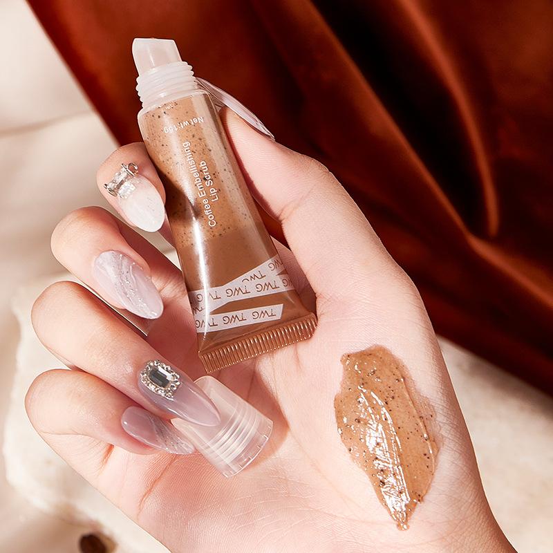 Coffee Avocado Plump Lip Balm Nawilżająca maska ​​do ust Peeling do ust