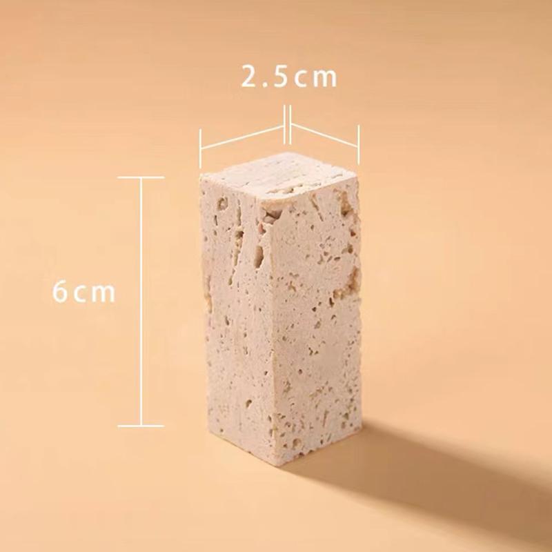 Marmurowy Stojak Ekspozycyjny na Biżuterię Kreatywny Geometryczny na Pierścionki Kolczyki Naszyjniki Luksusowa Gablota Rekwizyty Lada Ekspozycyjna na Biżuterię Damską Opakowanie Ozdoby Taca