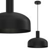 Visby Black 1Xe27 Hanging Lamp