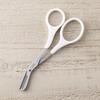 Kai KAI Eyebrow Scissors, Skiving Blade, Long Handle, Thin Eyebrows, Made in Japan, Scissors for Eyebrows, Mustache KQ3155