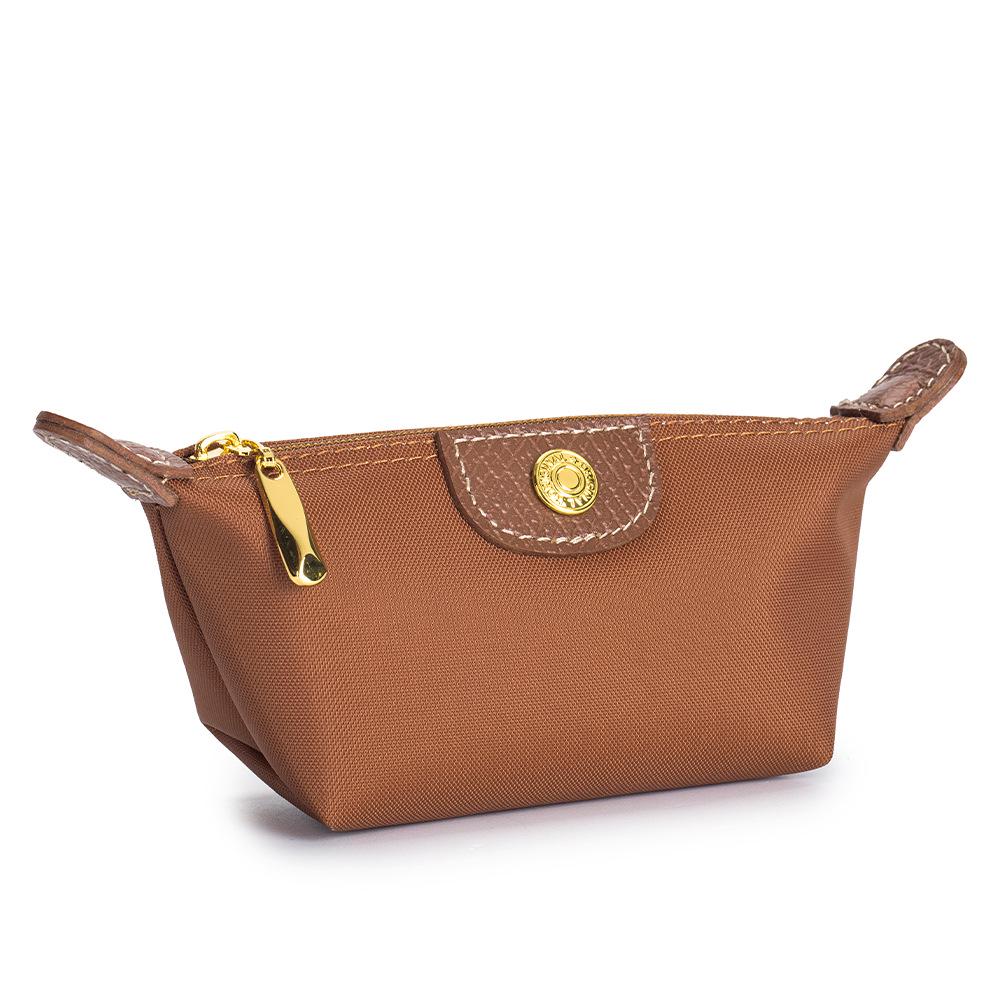 Mini Exquisite Coin Purse: Lightweight Nylon Dumpling Bag for Lipstick & Earphone Storage, Women's Stylish Accessory