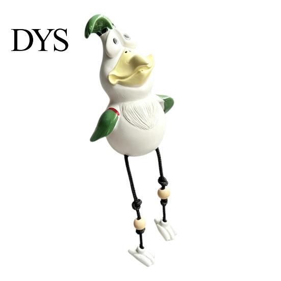 Outdoor Yard Art Decor Funny Chicken Art, Resin Rooster Statues, Unique Patio Balcony Accents Creative Sculptures for Garden Ornaments Modern