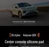 Qiyuan Q05 Center Console Cup Holder Silicone Anti-slip Protective Mat, Compatible with 26 Models