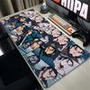 Beliebte Anime Mauspads PC Computer Gaming Zubehör Vinland Saga Große Schreibtischunterlage Naturgummi Mauspads Gamer Tastaturmatte