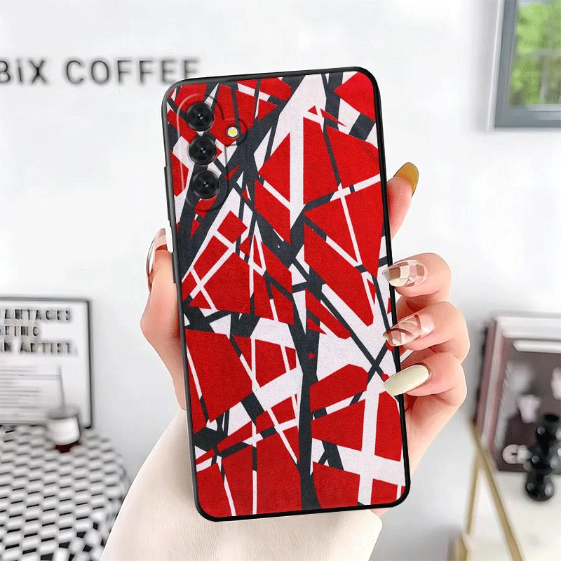 Eddie Van Halen Graphic Guitar Soft Phone Case for Samsung A17 A37 A57 A16 A26 A36 A56 A15 A25 A35 A55 A14 A24 A34 A54 A13 A23 A