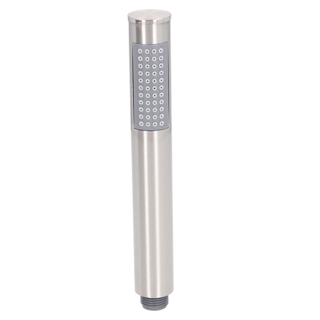 Handheld Shower Head High Pressure Avoid Clog Nozzles Stainless Steel Replacement Hand Shower Head for Home Bathroom