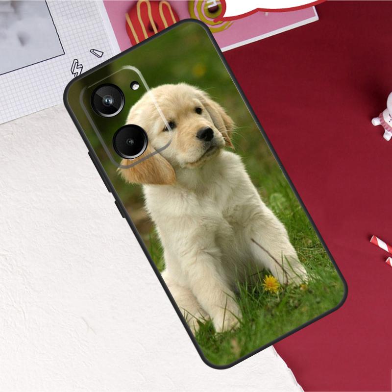 Golden Retriever Dog Case For Realme 10 Pro Plus 8 9 C35 C31 C30 C11 C15 C21Y C25Y GT Neo 3T 2T GT Neo 5 Cover
