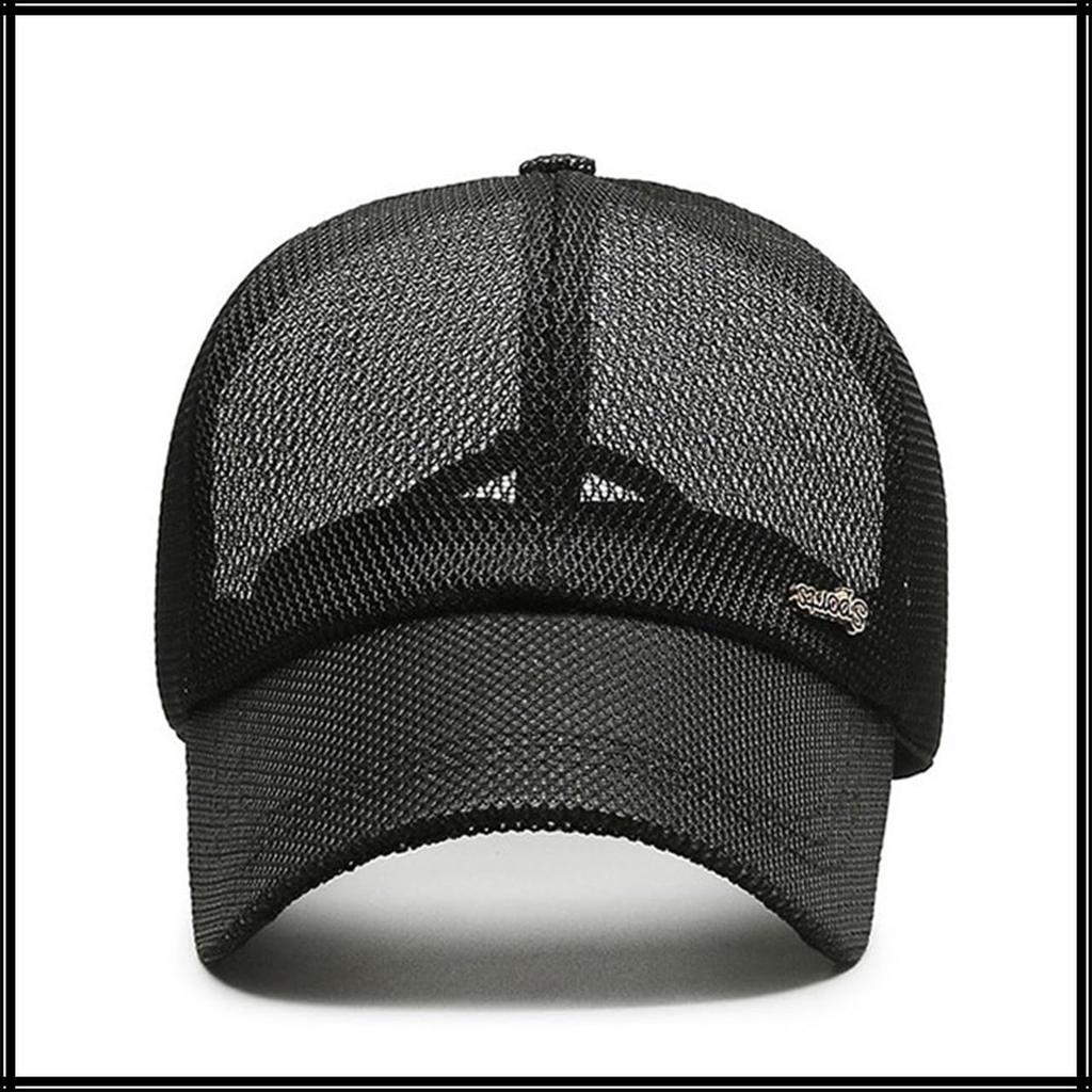 White Fang CA786 Solid Mesh Cap for Men and Perfect for Outdoor and Golf (Navy) Women, Activities, Fishing,