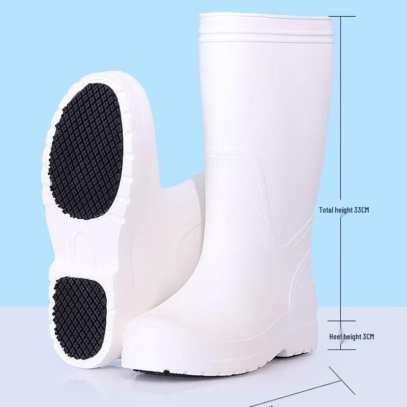Hanyou Kids High-Top Waterproof Rain Boots