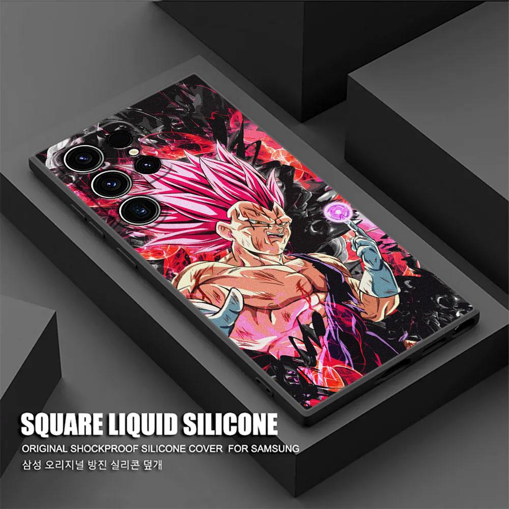 Dragons Balls Super Vegeta Ultra Ego Phone Case For Samsung Galaxy S25 S24 S23 S20 S21 FE S26 S22 Ultra 5G S26 Plus S25FE Cover