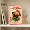 Christmas Box 2026 Advent Calendar, 24 Days Countdown Calendar with 2D Acrylic Holiday Dog/Horse/Cat/Animals Pendants, Mini Animal Hanging Ornaments