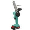 1200W 6 Inch Pruning ChainSaw Woodworking Cutter Power Tool Cordless Garden Logging Saw Electric Chain Saw With 2 Battery