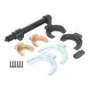 Interchangable Fork Strut Coil Spring Compressor Extractor Tool Kit Remover Auto Repairing