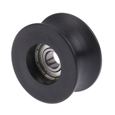 1 Pieza 8*40*20.5Mm Rodamientos de Rodillos de Nylon 0840Uu 8Mm Polea Guía de Ranura Rodamiento de Bolas con Ranura de Riel Sellado Rueda
