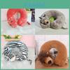 Cartoon Animal U Shaped Neck Pillow For Travel Sleep Rest With Pp Cotton Filling