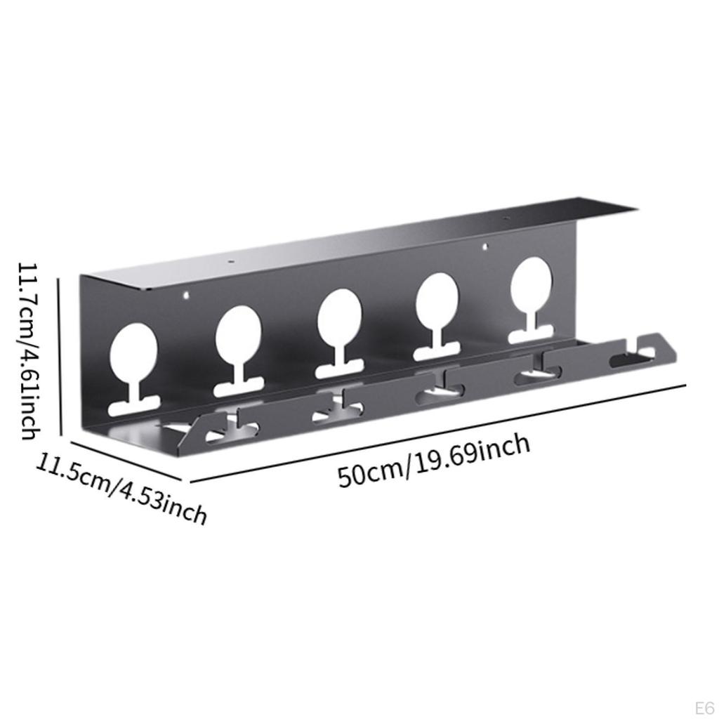 Schreibtisch Kabelmanagement Rack Computerkabel Einfache Installation Praktische Steckdosenkabel Ablage