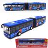 Model autobusu doubledecker v měřítku 1/64 - Slitina, hračka - Zatáhni a jeď pro nekonečnou zábavu - Ideální dárek pro děti - Autentická replika