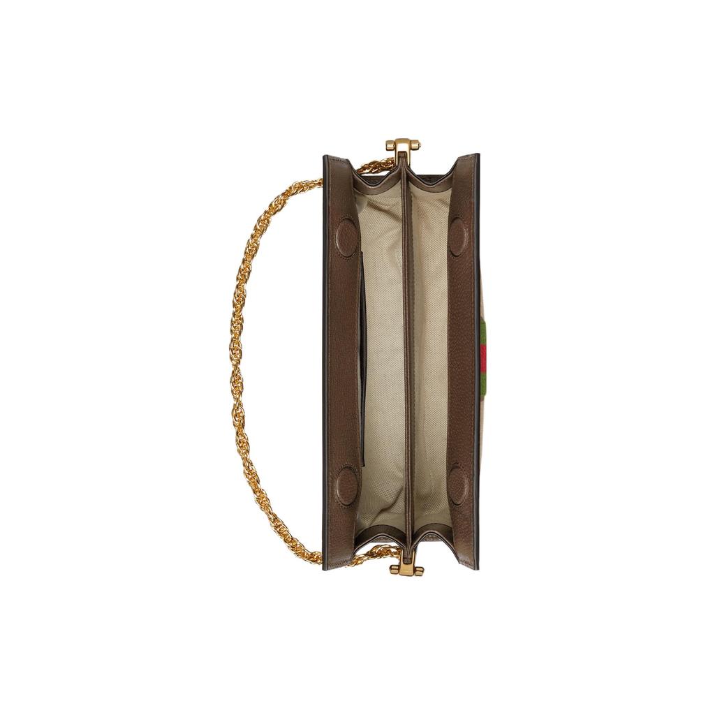 Gucci Ophidia Jumbo GG Chain Bag Red Green Stripe 503877-UKMIG-2570